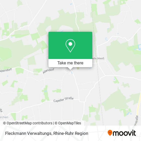 Fleckmann Verwaltungs map