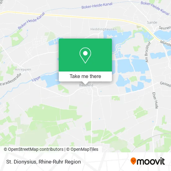 Карта St. Dionysius