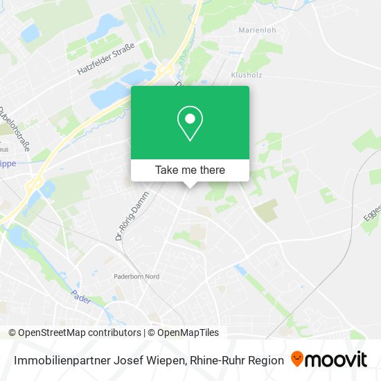 Immobilienpartner Josef Wiepen map