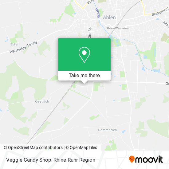 Карта Veggie Candy Shop