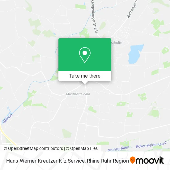 Карта Hans-Werner Kreutzer Kfz Service