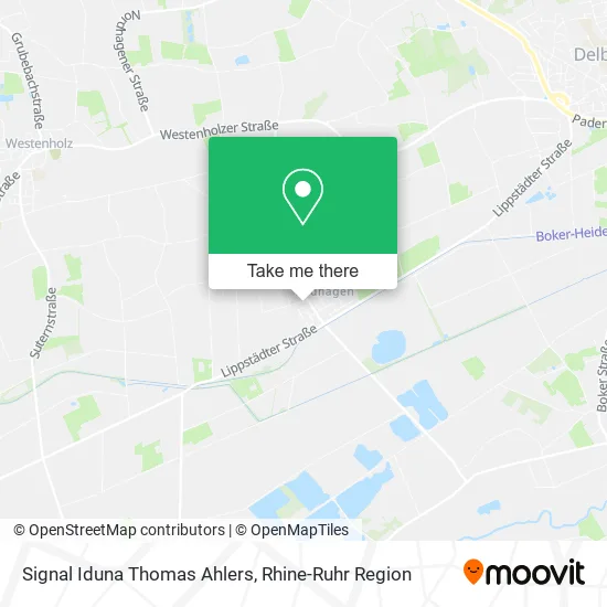 Карта Signal Iduna Thomas Ahlers