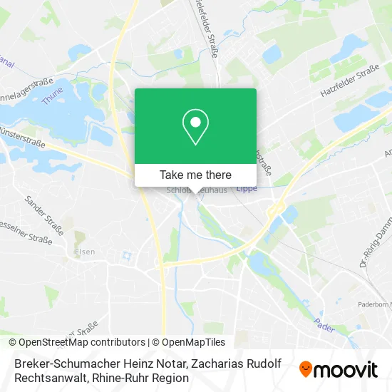 Карта Breker-Schumacher Heinz Notar, Zacharias Rudolf Rechtsanwalt