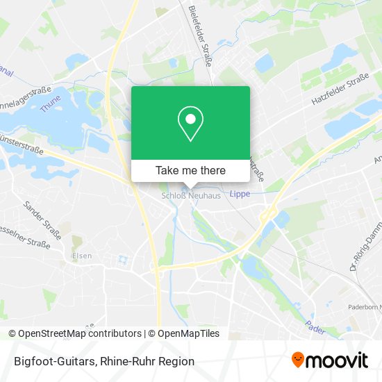 Bigfoot-Guitars map