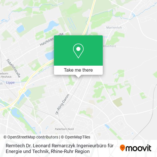 Remtech Dr. Leonard Remarczyk Ingenieurbüro für Energie und Technik map