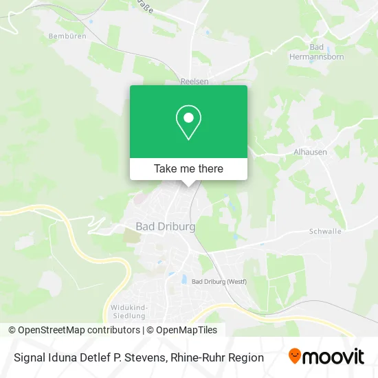 Карта Signal Iduna Detlef P. Stevens