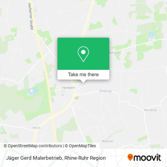Jäger Gerd Malerbetrieb map