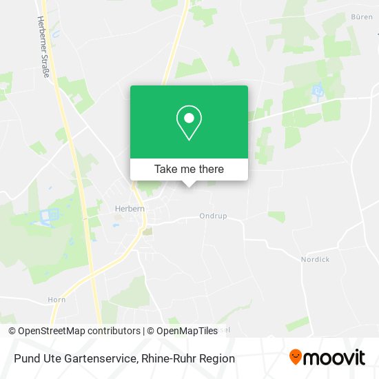 Карта Pund Ute Gartenservice