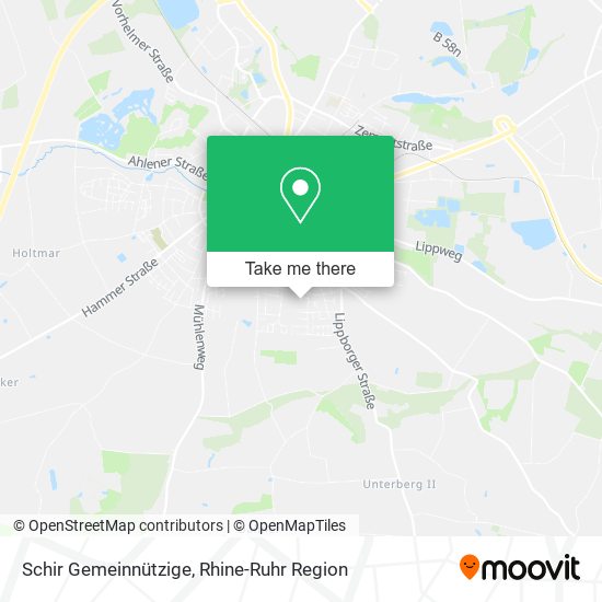 Schir Gemeinnützige map