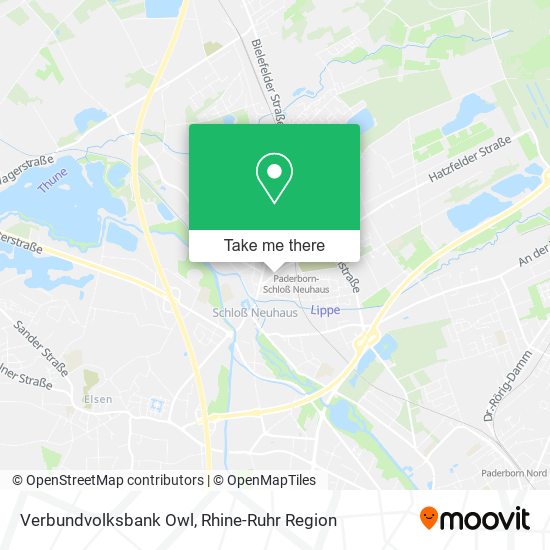 Verbundvolksbank Owl map