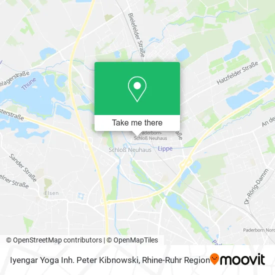 Карта Iyengar Yoga Inh. Peter Kibnowski