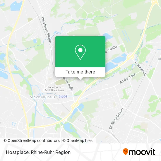 Карта Hostplace