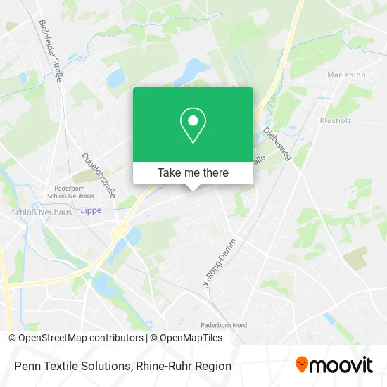 Карта Penn Textile Solutions