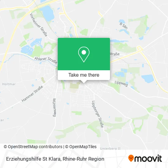 Карта Erziehungshilfe St Klara