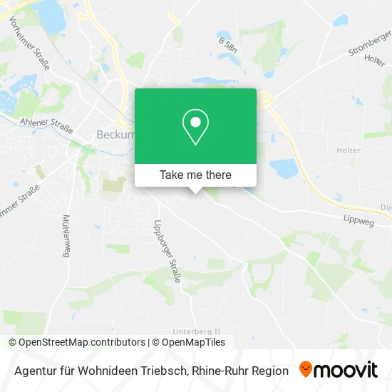Карта Agentur für Wohnideen Triebsch