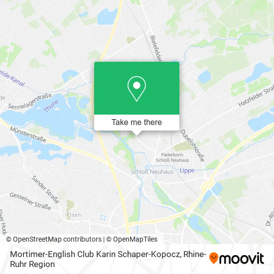 Карта Mortimer-English Club Karin Schaper-Kopocz