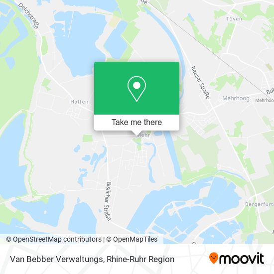 Van Bebber Verwaltungs map