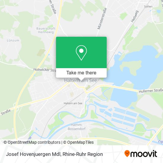 Josef Hovenjuergen Mdl map