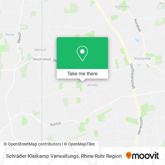 Schräder-Kleikamp Verwaltungs map