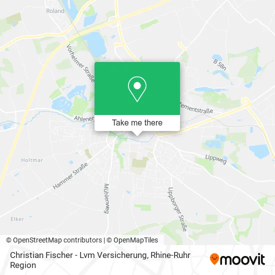 Карта Christian Fischer - Lvm Versicherung