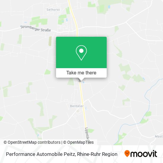 Performance Automobile Peitz map