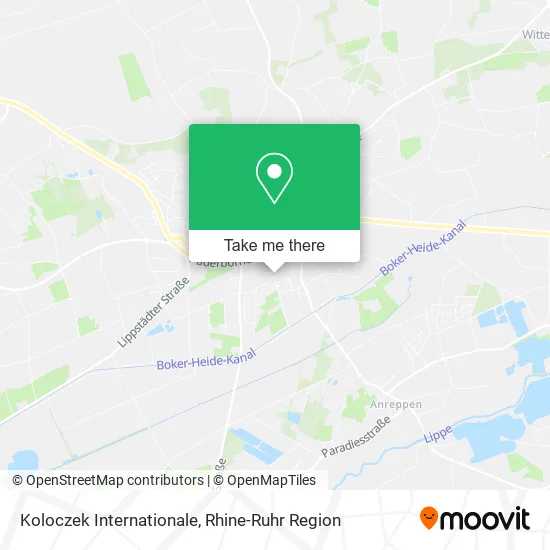 Карта Koloczek Internationale