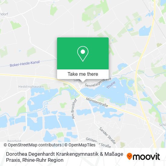 Dorothea Degenhardt Krankengymnastik & Maßage Praxis map