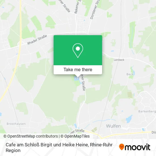 Карта Cafe am Schloß Birgit und Heike Heine