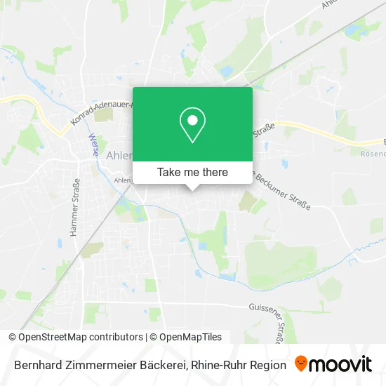 Карта Bernhard Zimmermeier Bäckerei