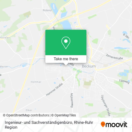 Ingenieur- und Sachverständigenbüro map