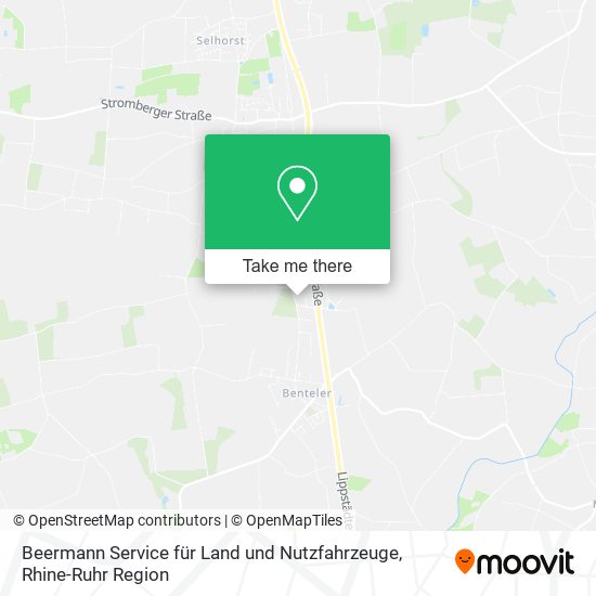 Beermann Service für Land und Nutzfahrzeuge map