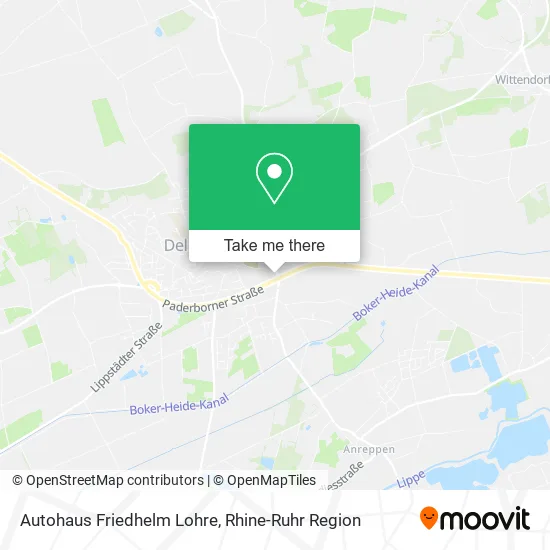 Карта Autohaus Friedhelm Lohre