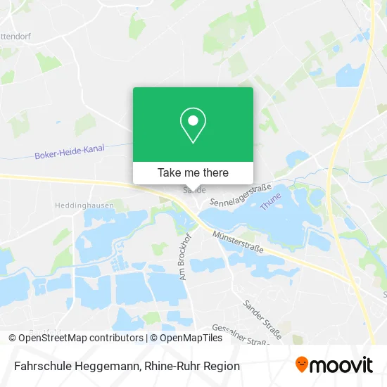 Карта Fahrschule Heggemann