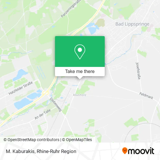 Карта M. Kaburakis