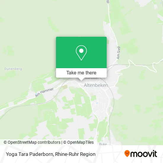 Yoga Tara Paderborn map