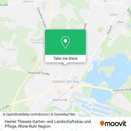 Heiner Thewes Garten- und Landschaftsbau und Pflege map
