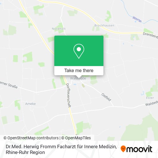Dr.Med. Herwig Fromm Facharzt für Innere Medizin map