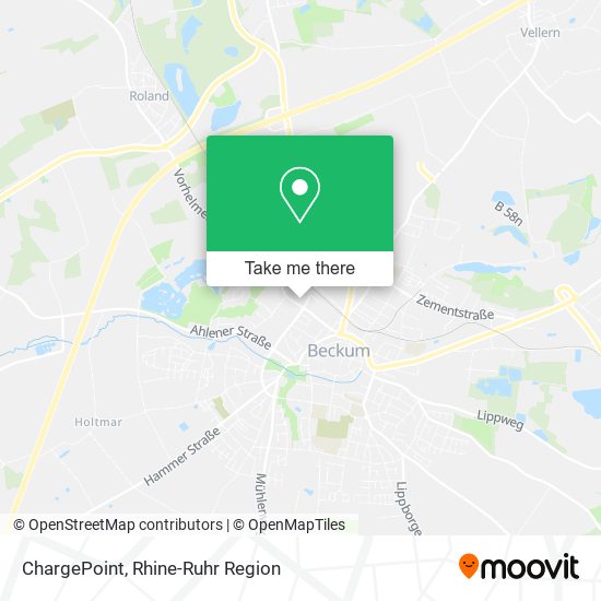 ChargePoint map