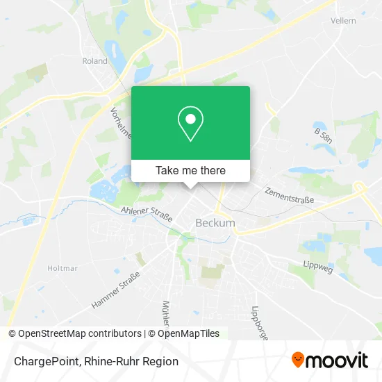 Карта ChargePoint