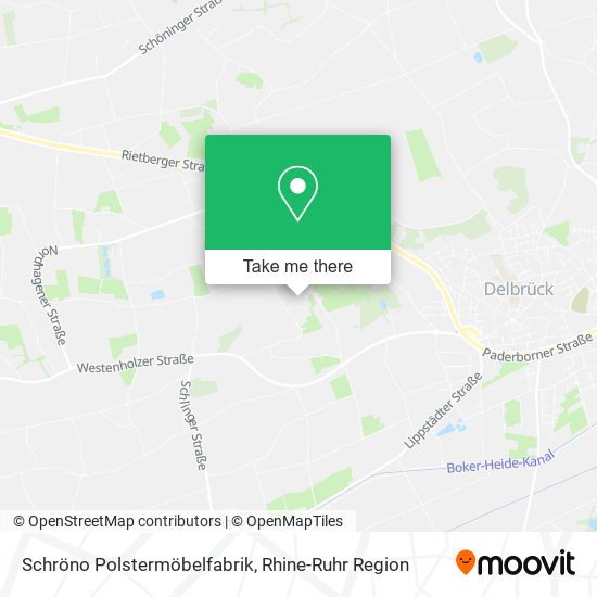 Schröno Polstermöbelfabrik map