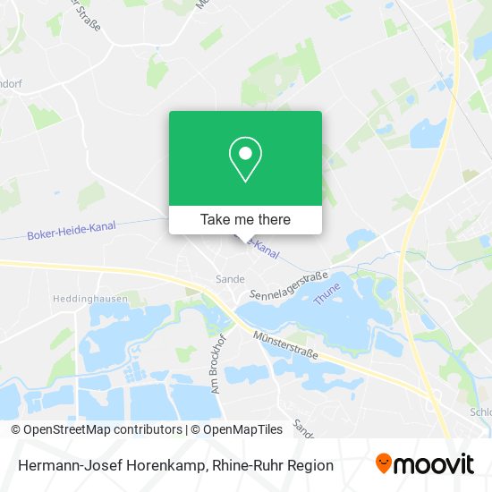 Hermann-Josef Horenkamp map