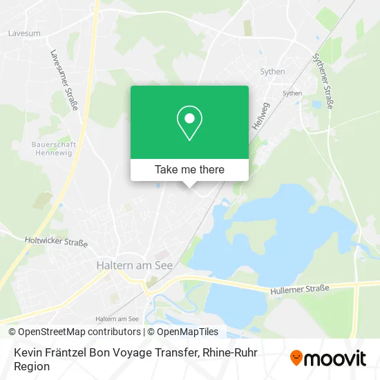 Kevin Fräntzel Bon Voyage Transfer map