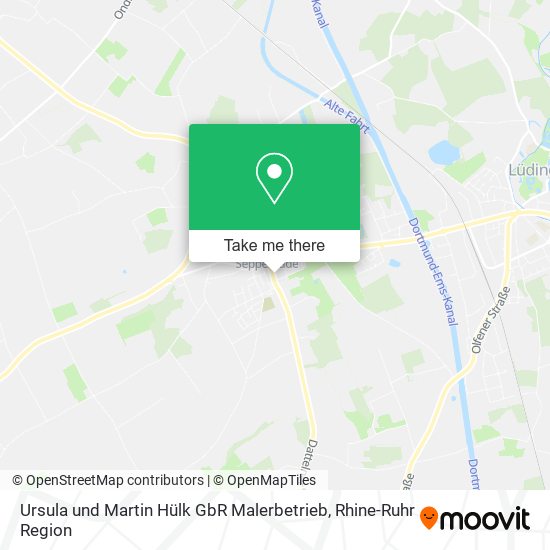 Ursula und Martin Hülk GbR Malerbetrieb map