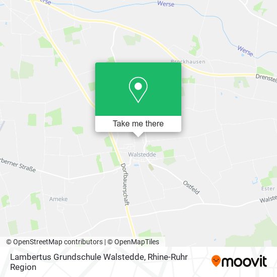 Lambertus Grundschule Walstedde map