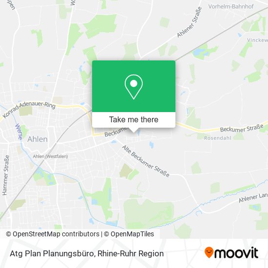 Atg Plan Planungsbüro map