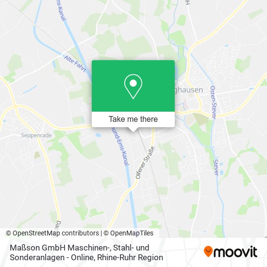 Maßson GmbH Maschinen-, Stahl- und Sonderanlagen - Online map