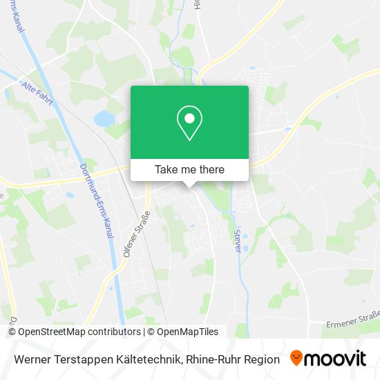 Werner Terstappen Kältetechnik map