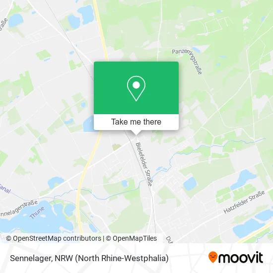 Карта Sennelager