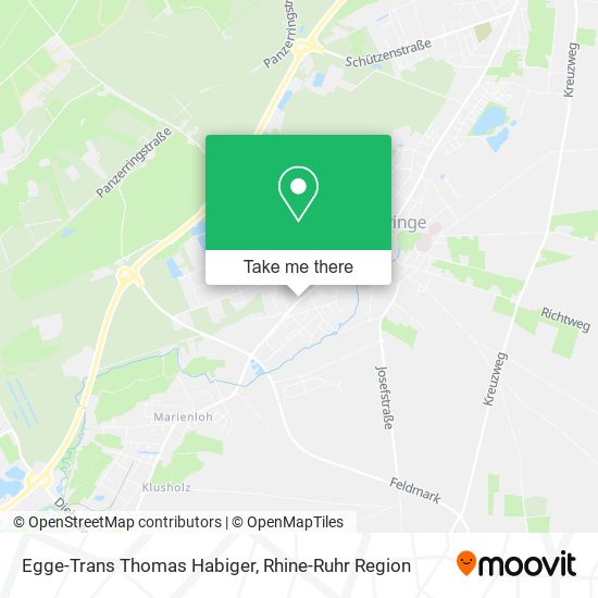 Egge-Trans Thomas Habiger map