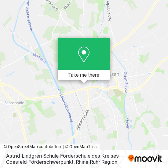 Astrid-Lindgren-Schule-Förderschule des Kreises Coesfeld-Förderschwerpunkt map